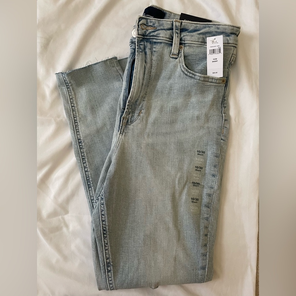 GAP Sky high waisted denim skinny jean’s, brand new, size 10 Short, Petite